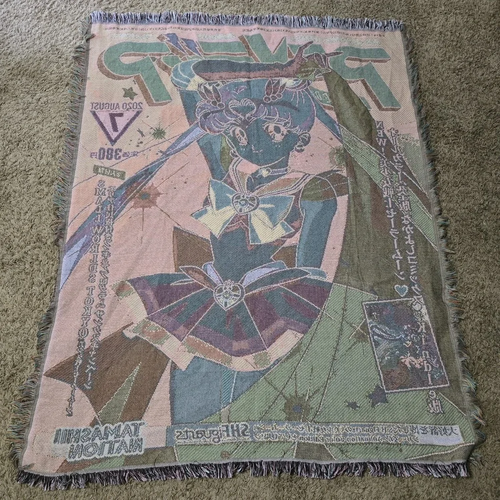 SAILOR MOON Weekly Jump Retro Tapestry - Sailor Moon - Anime Wall Decor